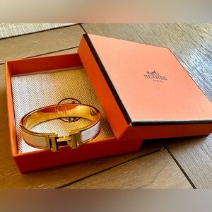 Hermes Clic H bracelet (pm size)